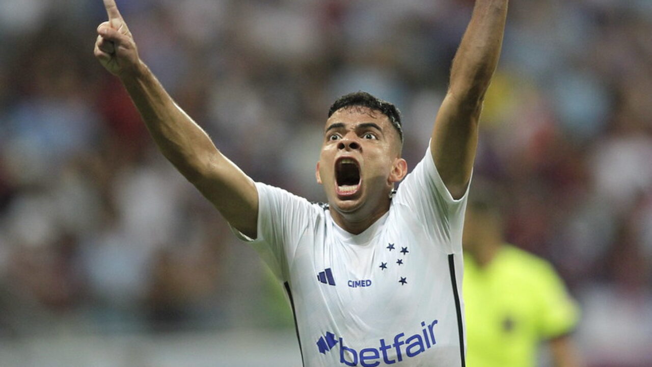 Wesley, do Cruzeiro, desabafa após marcar duas vezes contra o Santos -  Versus